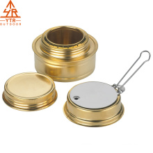 Portable Alcohol Stove Backpacking Ultralight Aluminum Mini Spirit Burner For Outdoor accesorios para camping